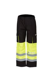 Huomiov&auml;rinen palosuojatut housut kelta/musta