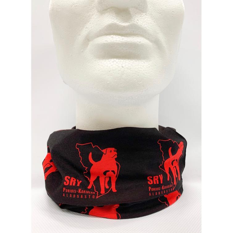 Tuubihuivi SRY P-K logolla