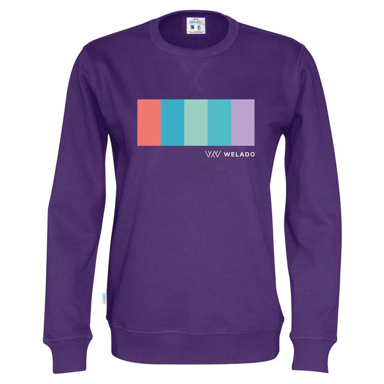 Miesten collegepaita welado logolla