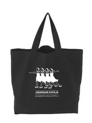 Iso kangaskassi Kataja muodostelmaluistelu logolla