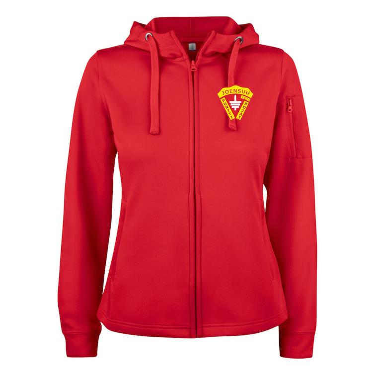 Naisten tekninen vk huppari JoPuPo logolla