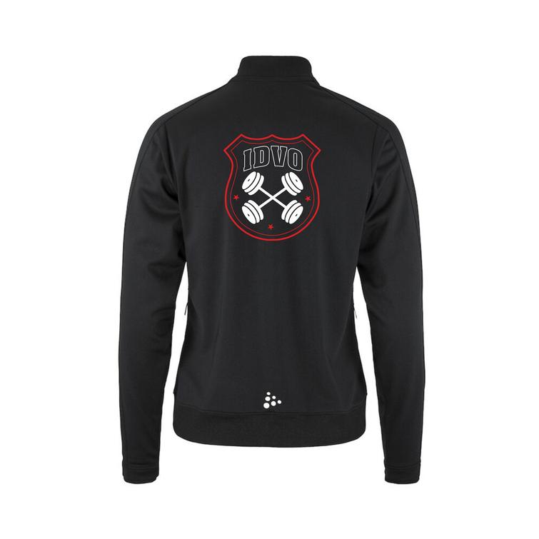 Naisten tekninen verryttelytakki IdVo logolla