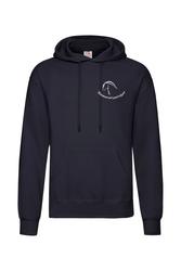 Miesten classic umpihuppari Riemuratsastajat logolla