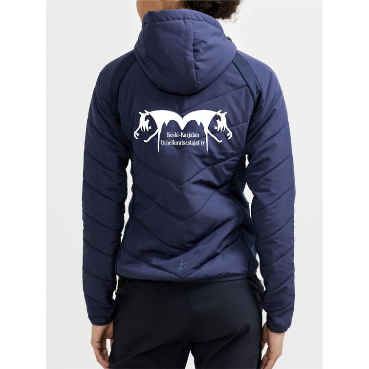 Naisten explore hybrid takki KeKU logolla