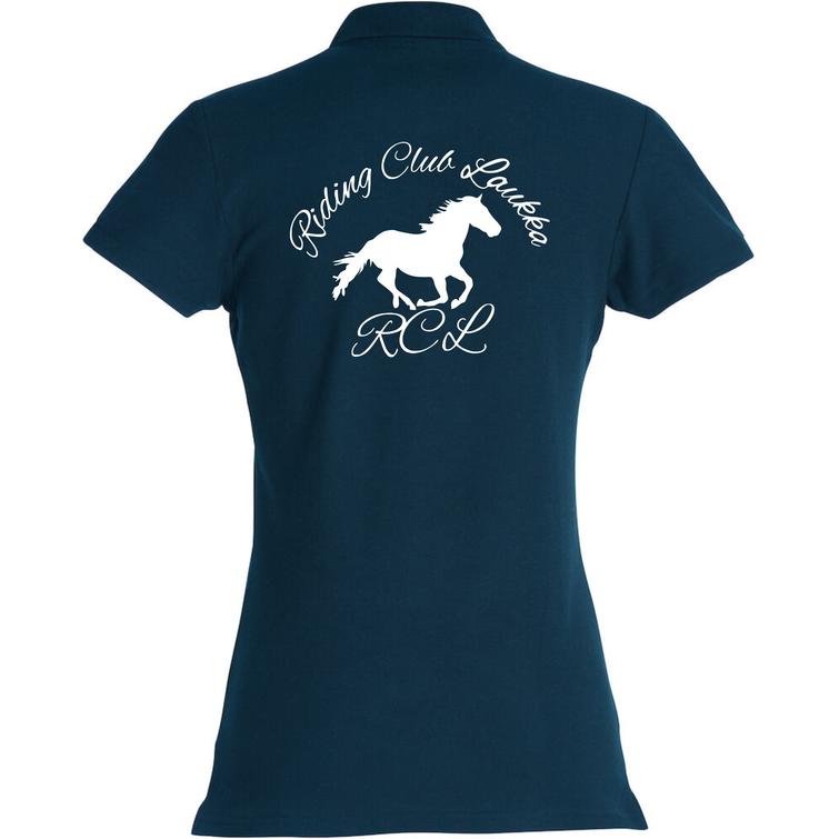 Naisten 65/35 pikee Team Laukka logolla