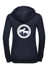 Naisten vetoketjuhuppari WKT logolla