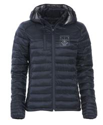 Naisten kevyt toppatakki KrR logolla