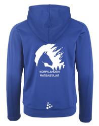 Lasten tekninen brushed vk huppari KoRa logolla