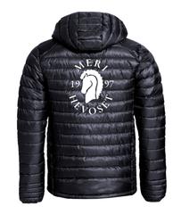 Miesten kevyt toppatakki Merihevoset logolla