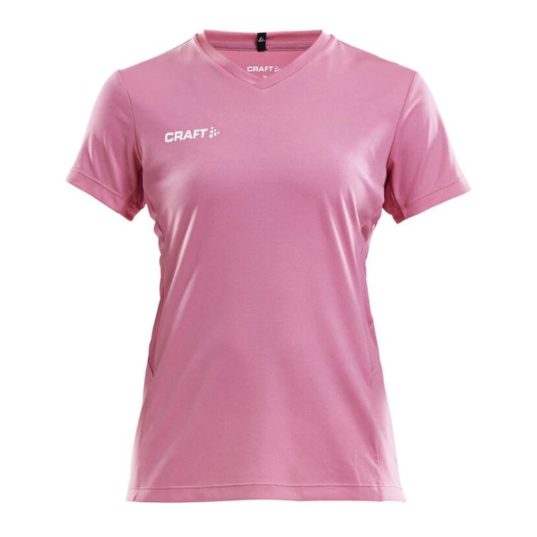 Naisten tekninen v-aukko t-paita KAS logolla