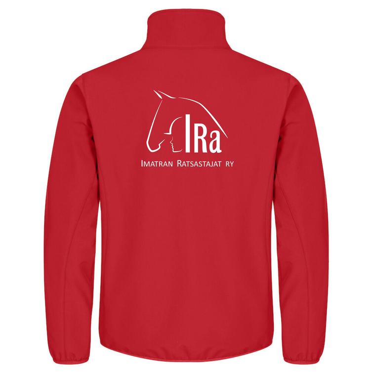 Miesten softshell takki IRa logolla
