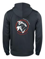 Miesten tekninen vetoketjuhuppari P-K noutajat logolla