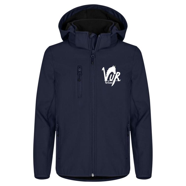 Lasten softshell takki Vur logolla