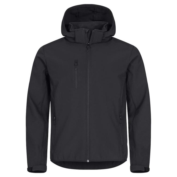 Miesten classic softshell takki Porthan logolla