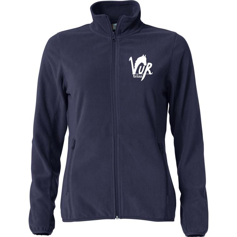 Naisten ohut fleecetakki Vur logolla