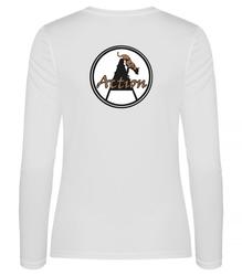 Naisten tekninen pitk&auml;hihainen paita Action logolla