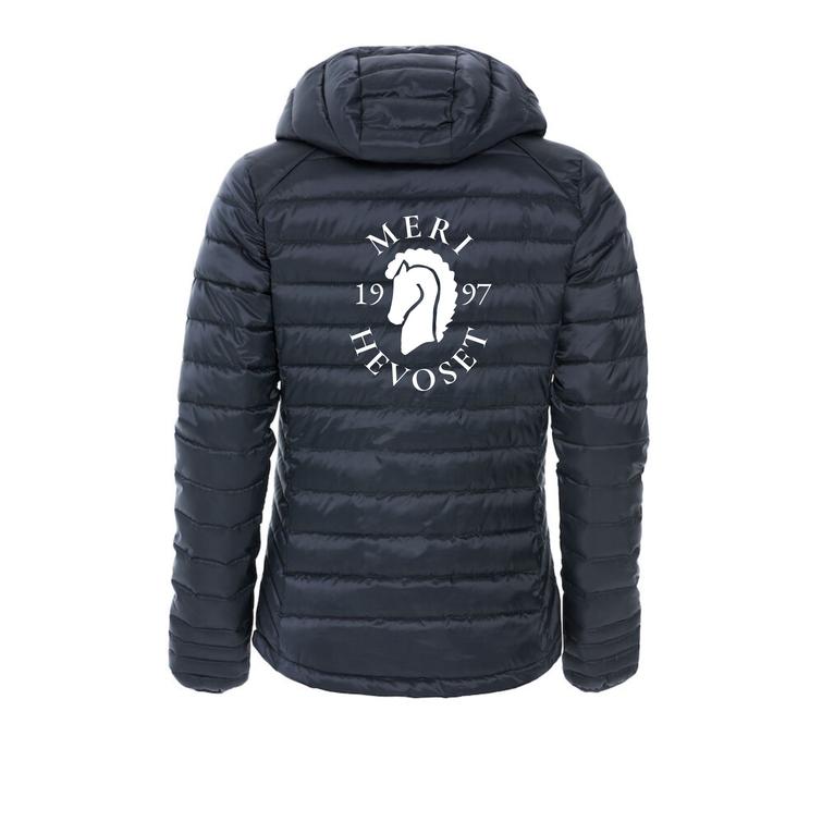 Naisten kevyt toppatakki Merihevoset logolla