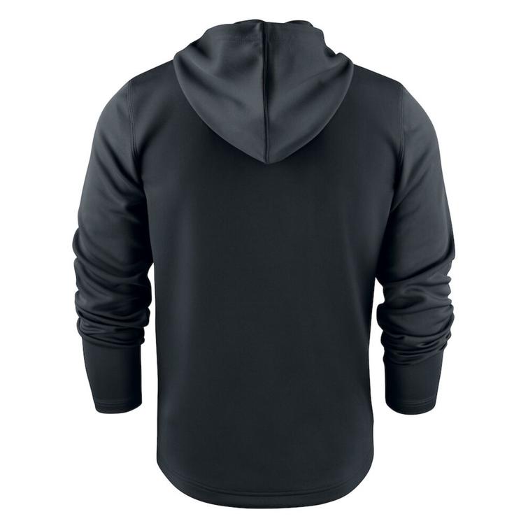 Miesten tekninen vetoketjuhuppari Joensuun ratsastajat logolla