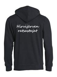 Lasten huppari Hirvij&auml;rven ratsastajat logolla