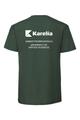 Miesten t-paita Karelia AMK logolla