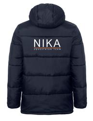 Unisex talvitakki Nika logolla