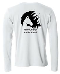 Miesten pitk&auml;hihainen paita KoRa logolla