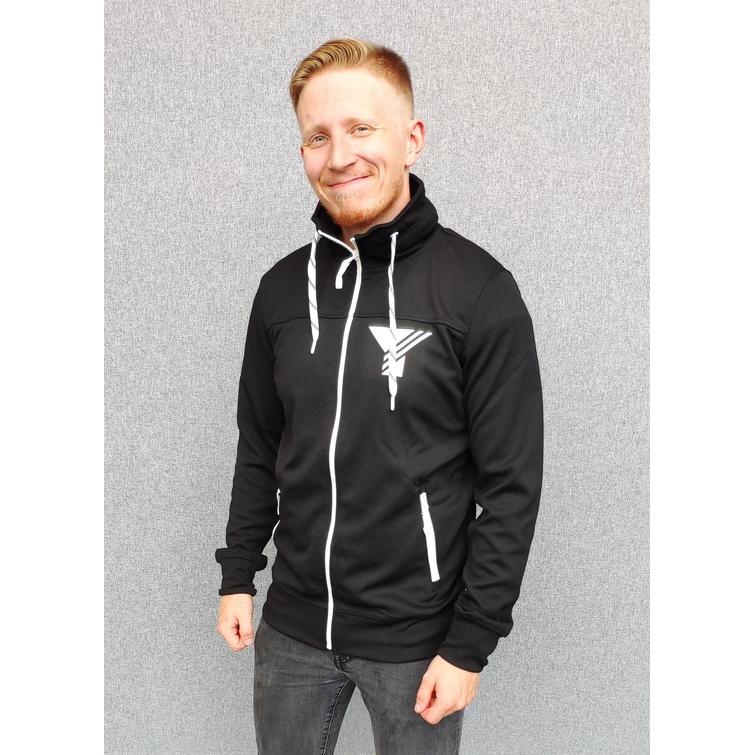 Miesten Jog vetoketjutakki Yritt&auml;j&auml;t logolla