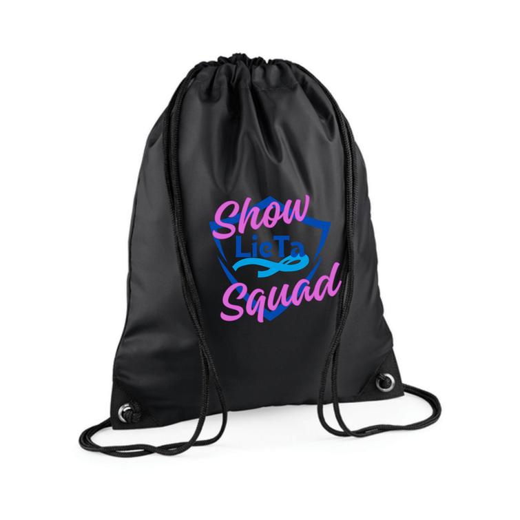 Jumppapussi LieTa logolla