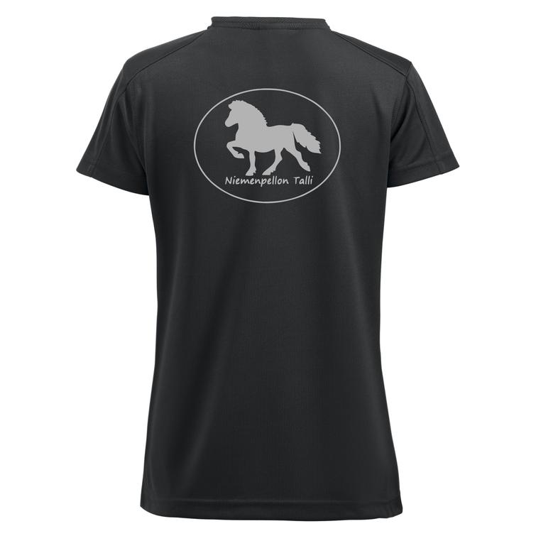 Naisten tekninen t-paita MUR logolla