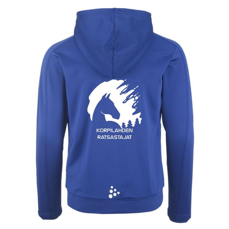 Lasten tekninen brushed vk huppari KoRa logolla