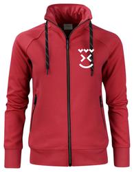 Naisten jog vetoketjutakki P-K logolla