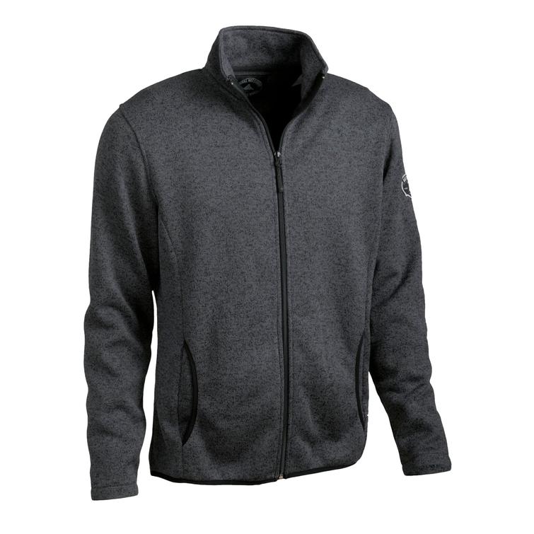 Miesten neulos fleecetakki Porthan logolla