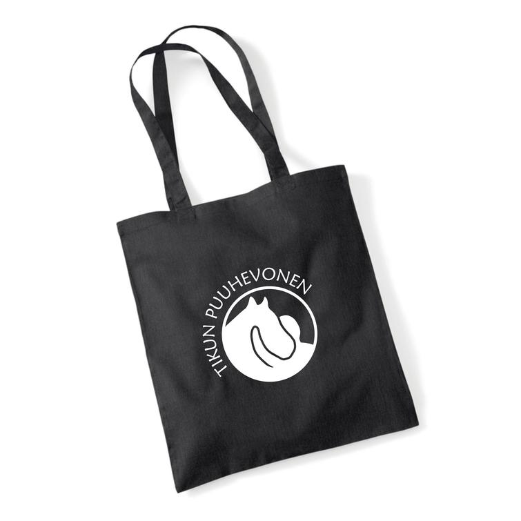 Puuvillakassi Tikun logolla