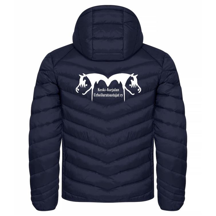 Miesten kevyt toppatakki KeKU logolla