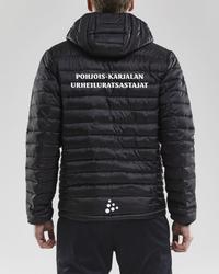 Miesten isolate kevyt toppatakki PKUR logolla