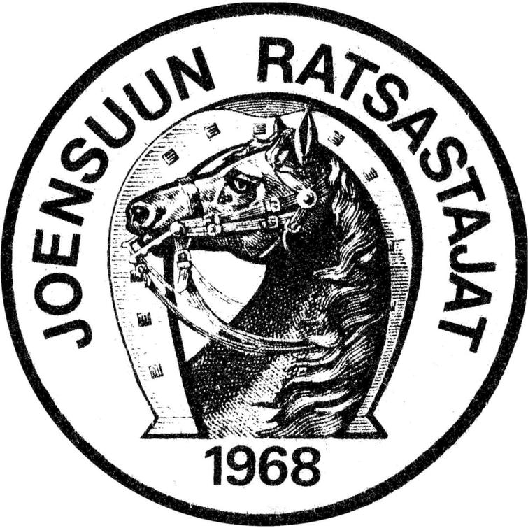 Selk&auml; painatus Joensuun ratsastajat logolla