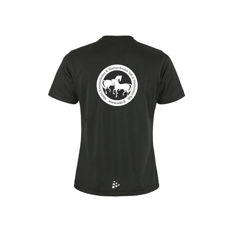 Naisten tekninen t-paita WKT logolla
