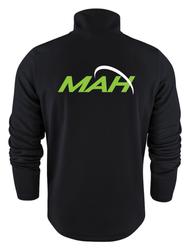 Miesten vetoketju takki MAH logolla