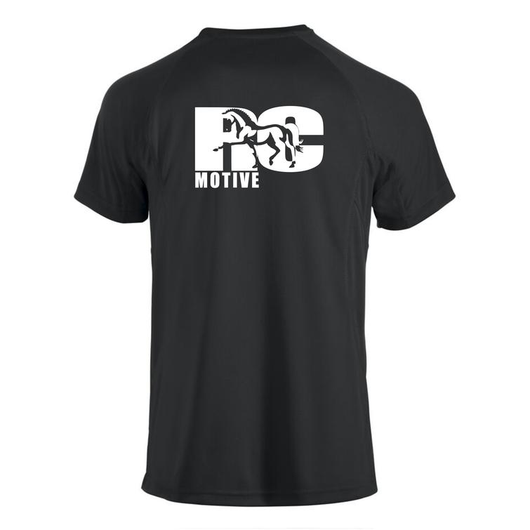 Miesten tekninen t-paita RCM logolla