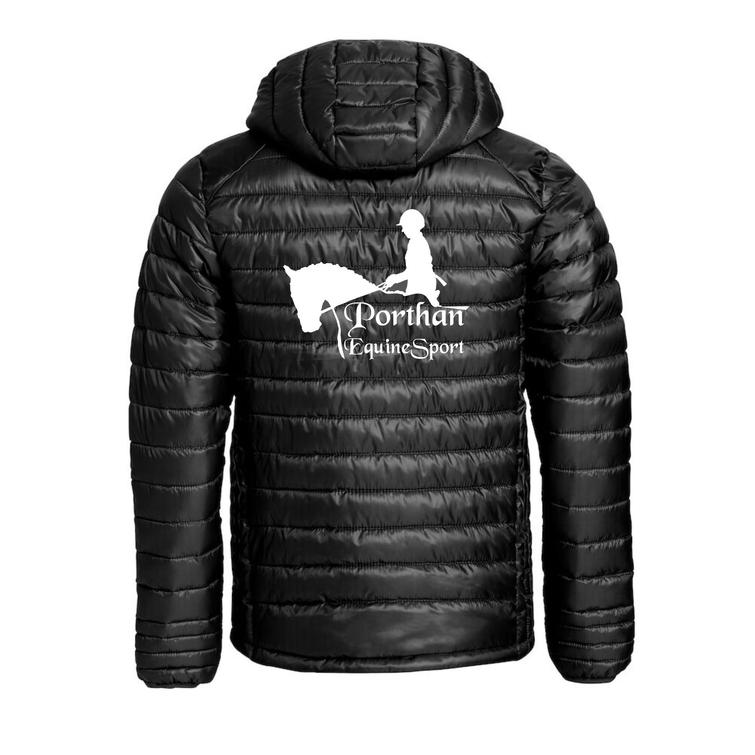 Miesten kevyt toppatakki Porthan logolla