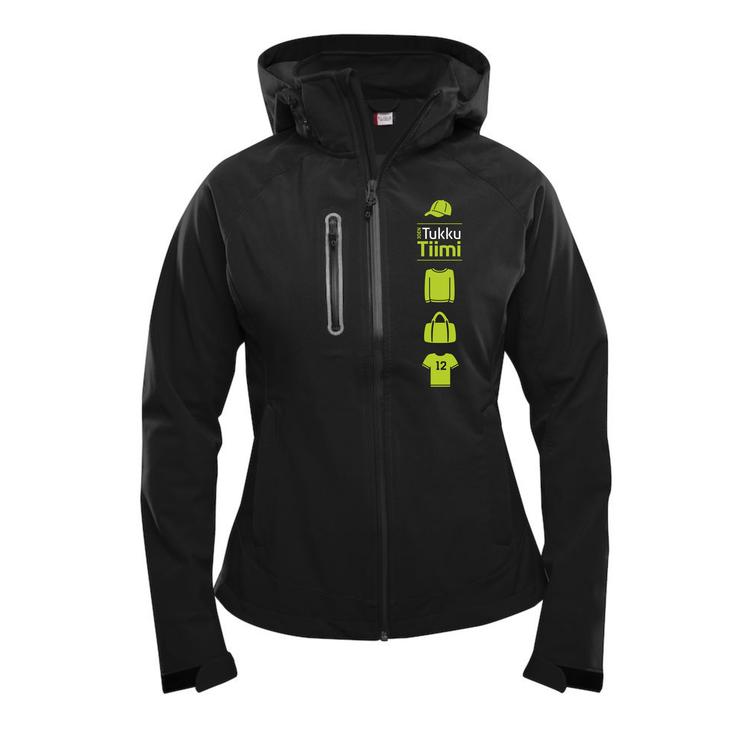 Naisten milford softshell takki