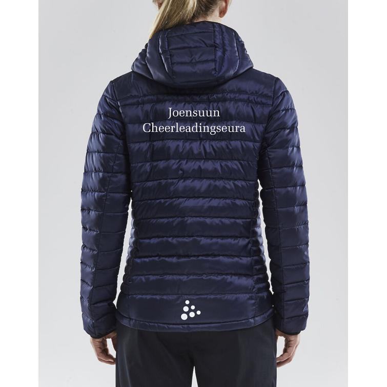 Naisten isolate kevyt toppatakki JCS logolla