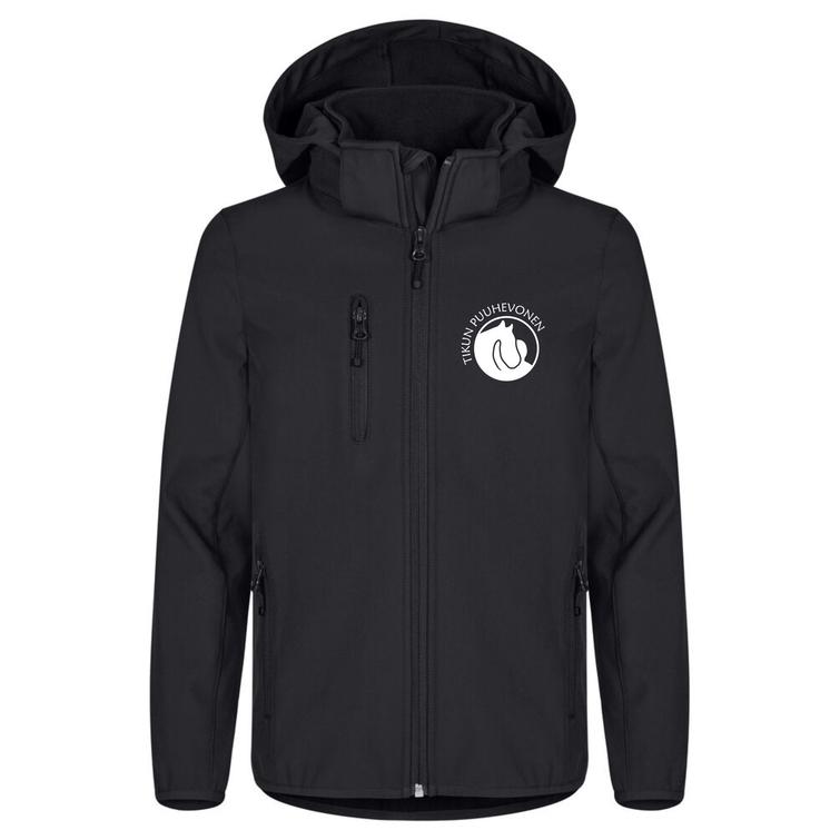 Lasten softshell takki Tikun logolla