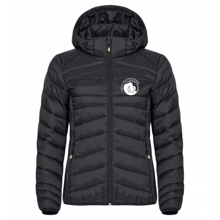 Naisten kevyt toppatakki Tikun logolla