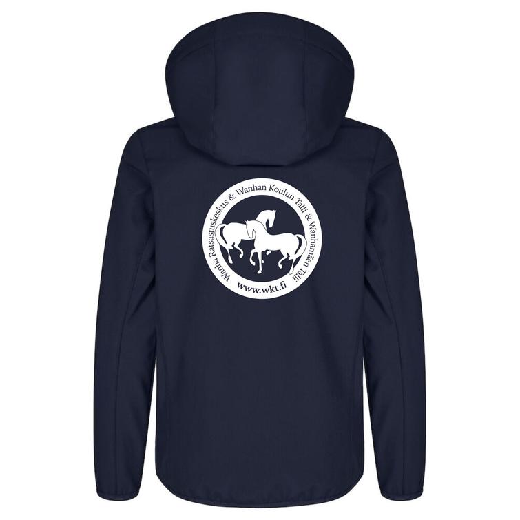 Lasten classic softshell takki WKT logolla