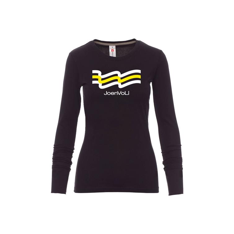 Naisten pitkähihainen paita JoenVoLi logolla