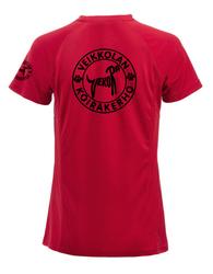 Naisten tekninen t-paita Vekora logolla