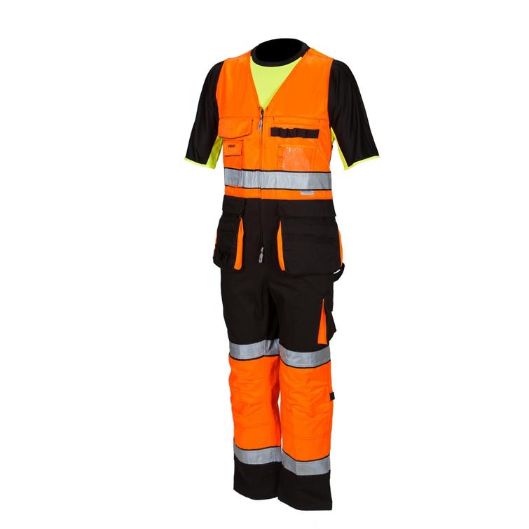 Huomiov&auml;rinen riipputasku avohaalari oranssi/musta