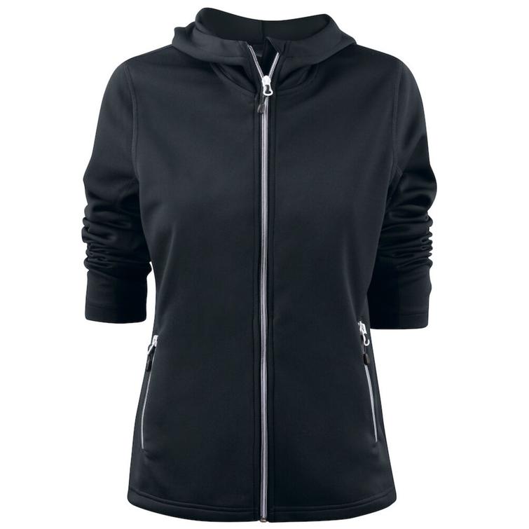 Naisten vetoketju huppari MAH logolla