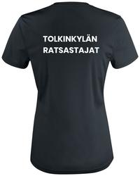 Naisten tekninen t-paita ToRa logolla